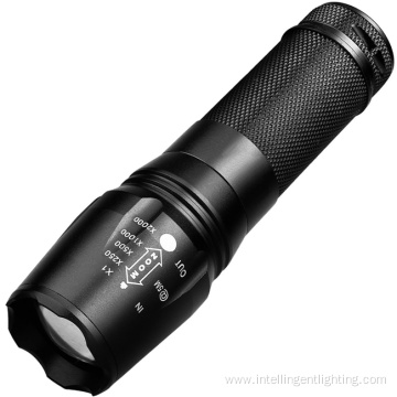 Zoom SMD T6XML Aluminum Police 10W LED flashlight